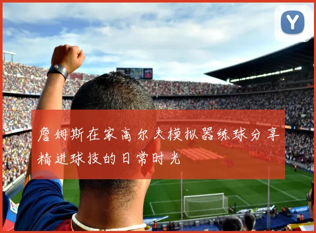 詹姆斯在家高尔夫模拟器练球分享精进球技的日常时光